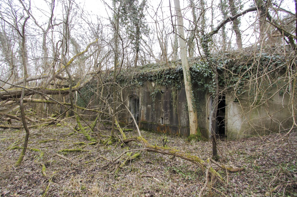 Ligne Maginot - BATTERIE DES PAYSANS - (Cuve pour canon) - L'abri à munitions M 74