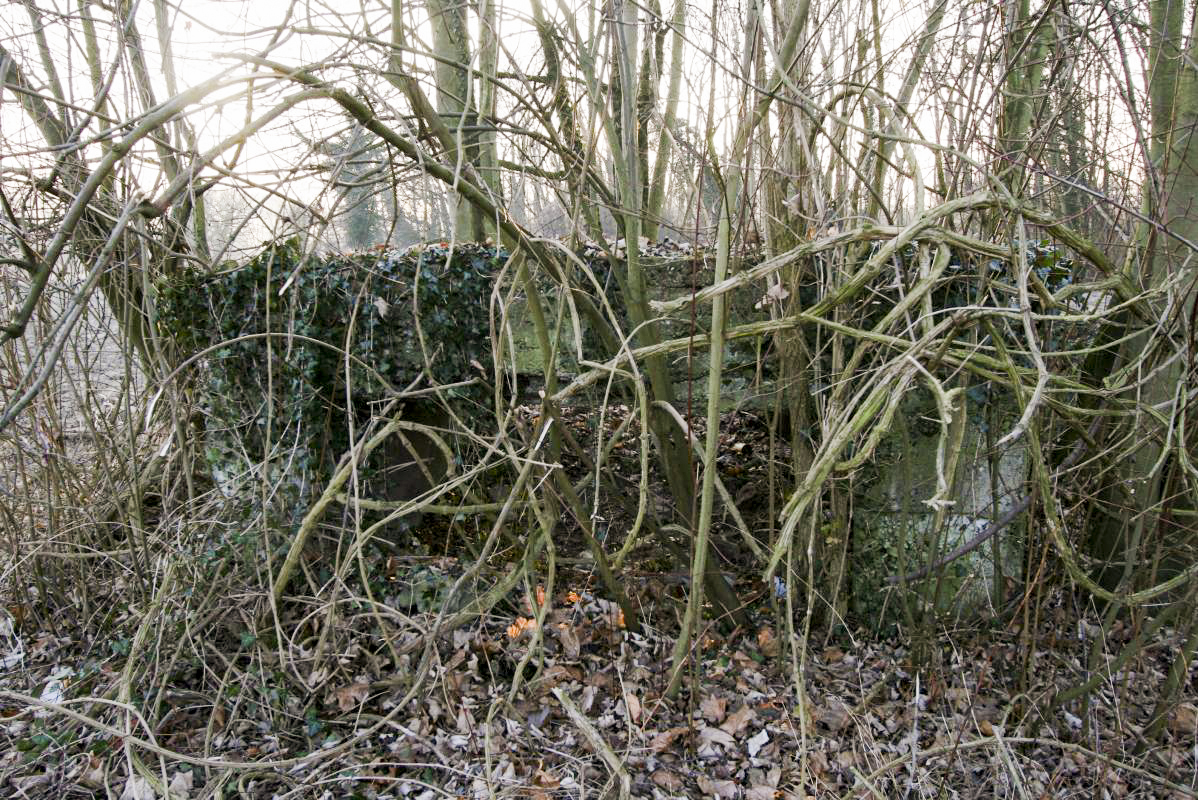 Ligne Maginot - Blockhaus  du GROSSBELTZWOERTH Est - Vue frontale.