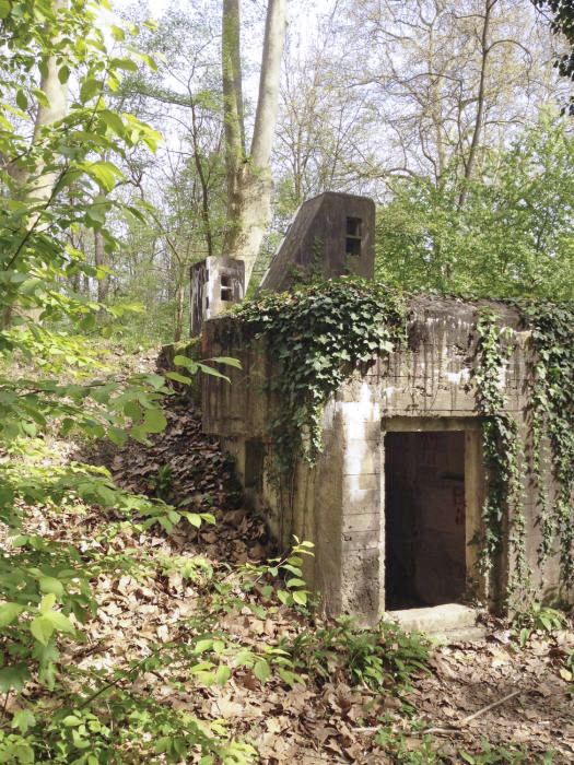 Ligne Maginot - HAUTE DIGUE 5 - (Blockhaus pour arme infanterie) - Placée de l'autre coté de la digue et défilée aux vues de l'ennemi - Pascal LAMBERT