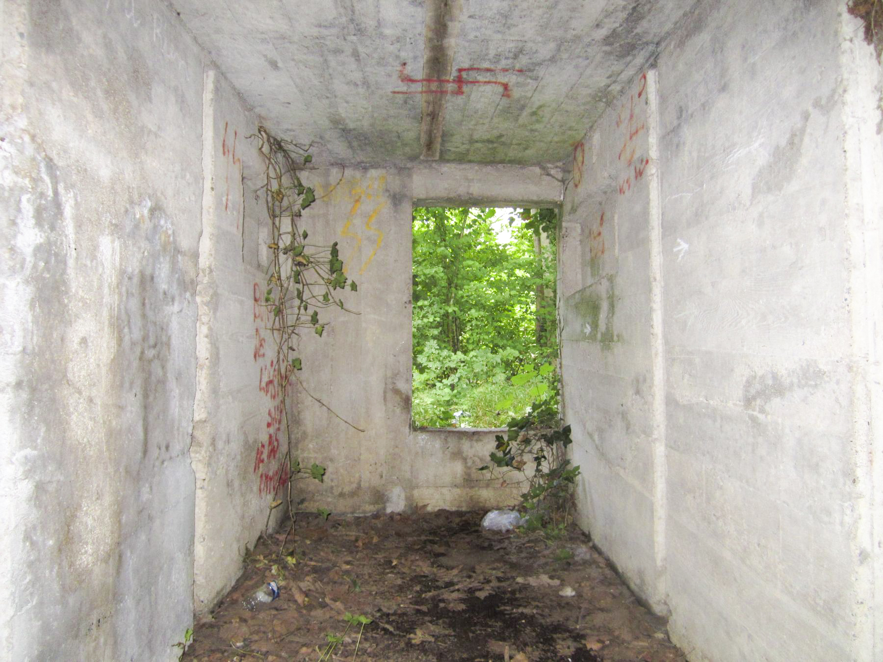 Ligne Maginot - HAUTE DIGUE 5 - (Blockhaus pour arme infanterie) - Galerie sous la digue - G.Fuchs