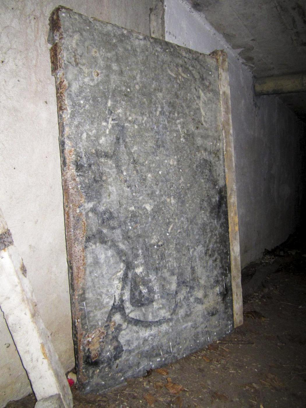 Ligne Maginot - HAUTE DIGUE 7 - (Blockhaus pour arme infanterie) - Vantail de porte