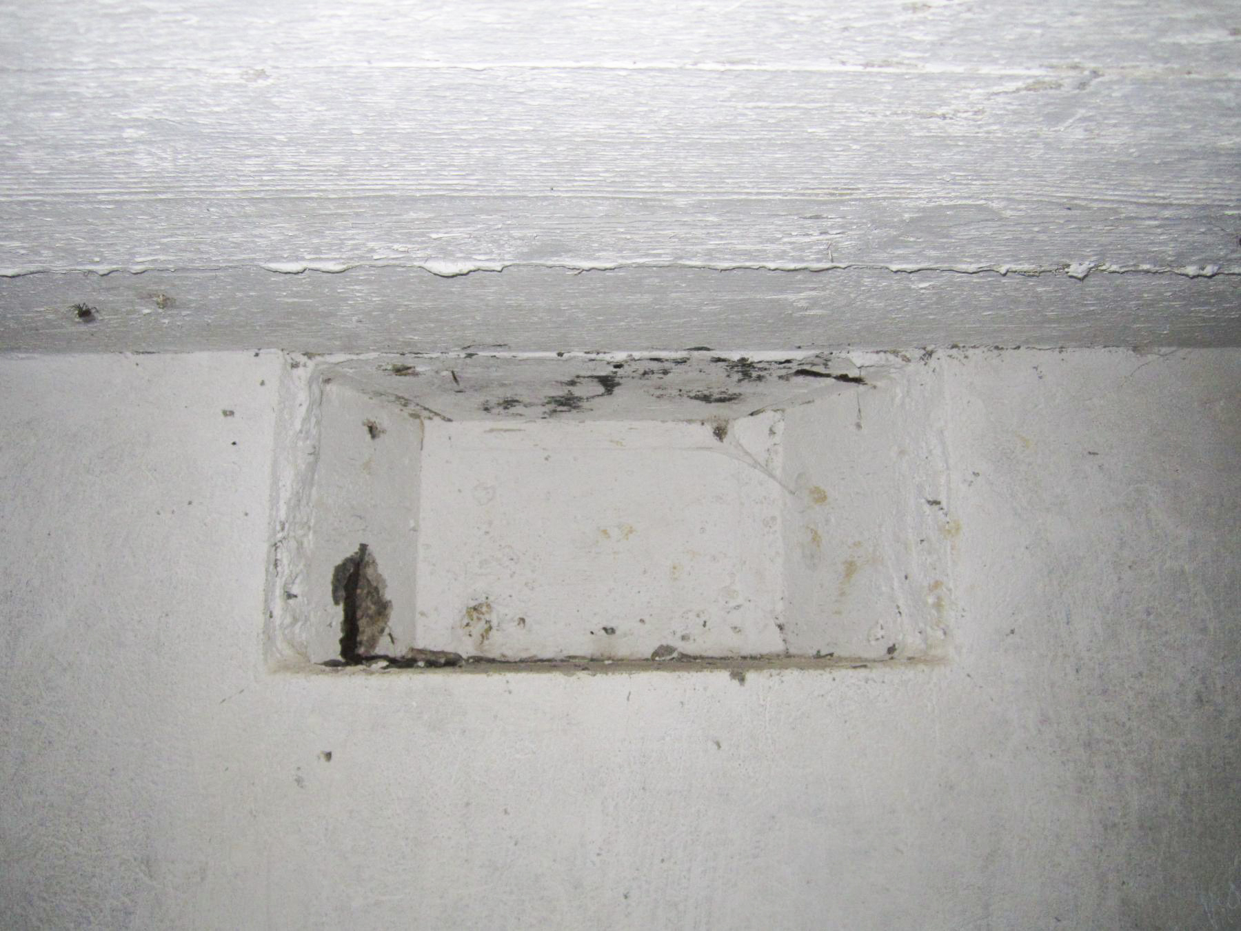 Ligne Maginot - HAUTE DIGUE 7 - (Blockhaus pour arme infanterie) - Chambre de tir - niche