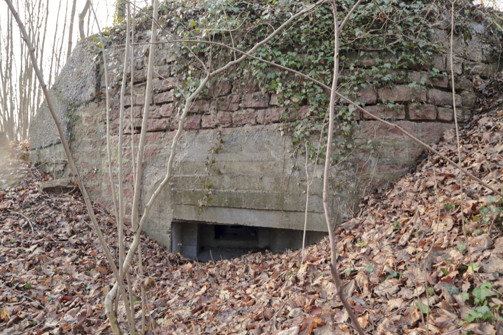 Ligne Maginot - NEUF-EMPERT 2 - (Blockhaus pour arme infanterie) - Détail du créneau - Les Gardiens du Rhin