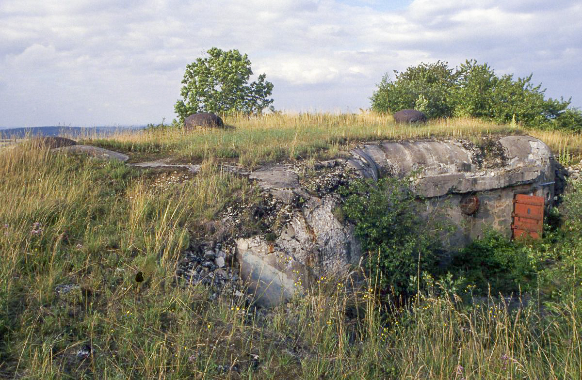Ligne Maginot - EINSELING NORD - C72 - (Casemate d'infanterie) - La casemate en 1991