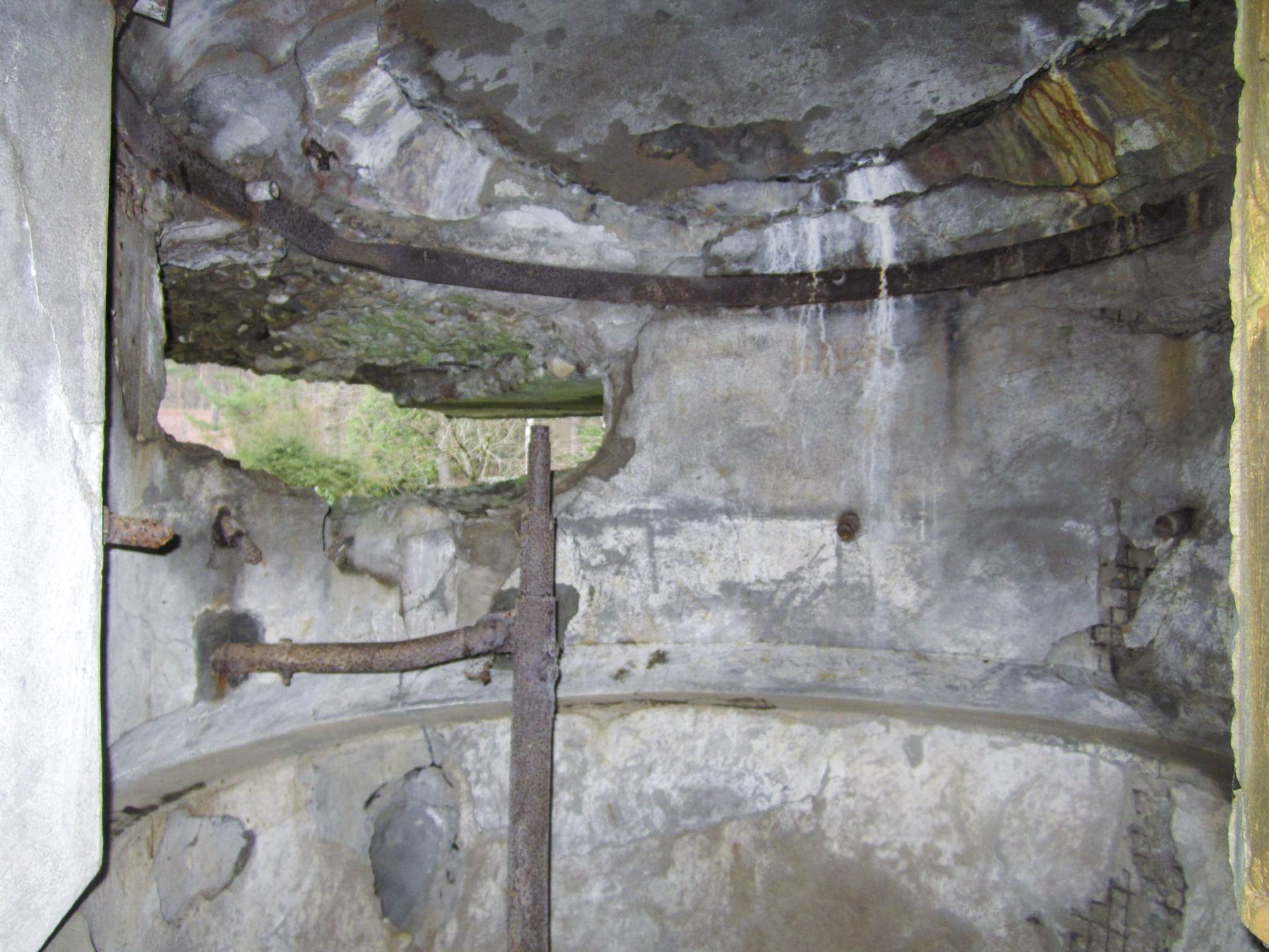 Ligne Maginot - PFAFFENSCHLICK SUD - (Blockhaus pour arme infanterie) - Coupole mitrailleuse nord