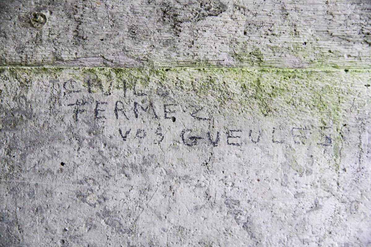 Ligne Maginot - DIGUE DE FRIESENHEIM 4 - (Blockhaus pour arme infanterie) - Petits souvenirs de la Campagne d'Alsace 1944-1945 - Alain Perouffe