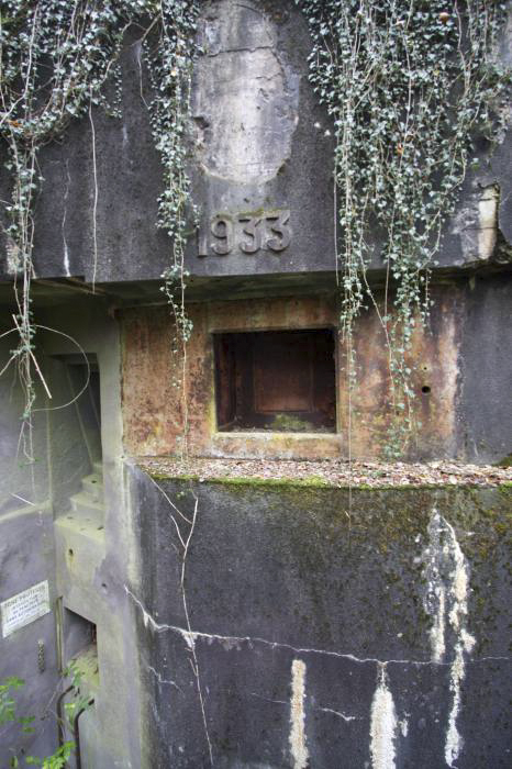 Ligne Maginot - HOCHWALD - (Ouvrage d'artillerie) - Bloc 3
Coffre de droite, créneau pour obusier de 75 R mle 32