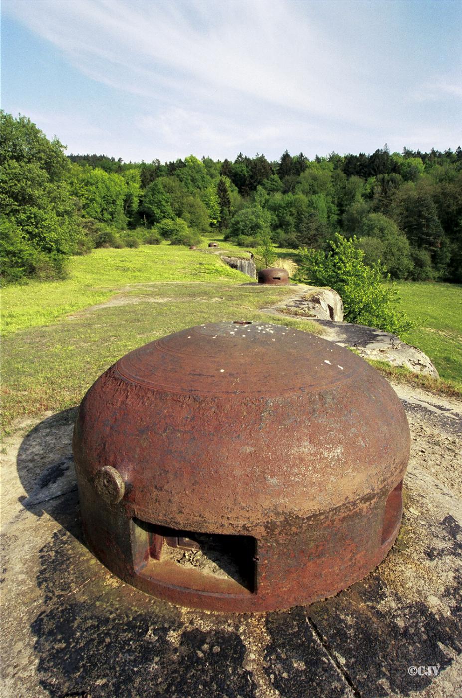 Ligne Maginot - HOCHWALD - (Ouvrage d'artillerie) - Bloc 12 et 13