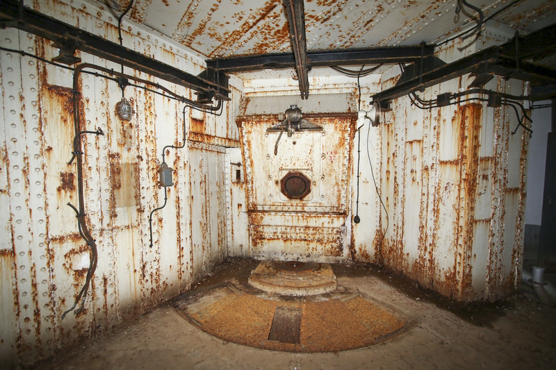 Ligne Maginot - HOCHWALD - (Ouvrage d'artillerie) - Bloc 13
Emplacement pour un obusier de 135 mm sous casemate