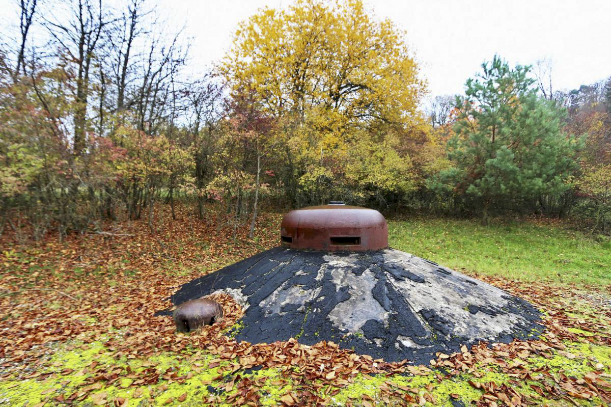 Ligne Maginot - HOCHWALD - (Ouvrage d'artillerie) - Bloc 14
Cloche VDP