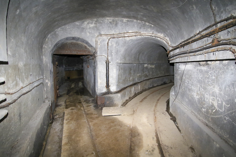 Ligne Maginot - HOCHWALD - (Ouvrage d'artillerie) - Avants Ouest, vers le bloc 16 et sa galerie de contre-mines - GRUBER Franck