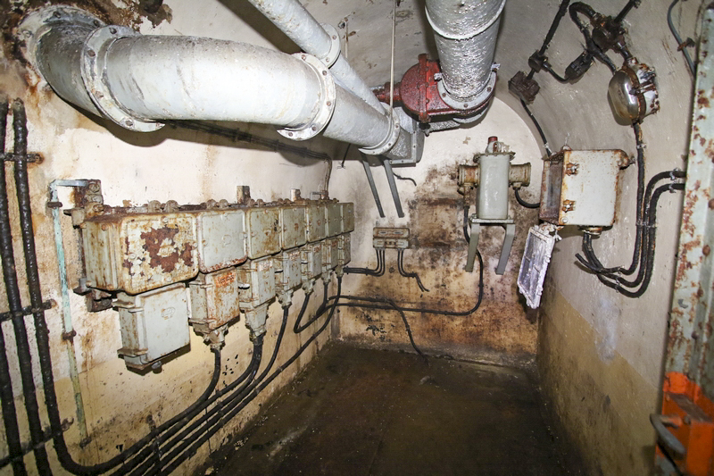 Ligne Maginot - HOCHWALD - (Ouvrage d'artillerie) - Bloc 16
Tableau électrique du bloc