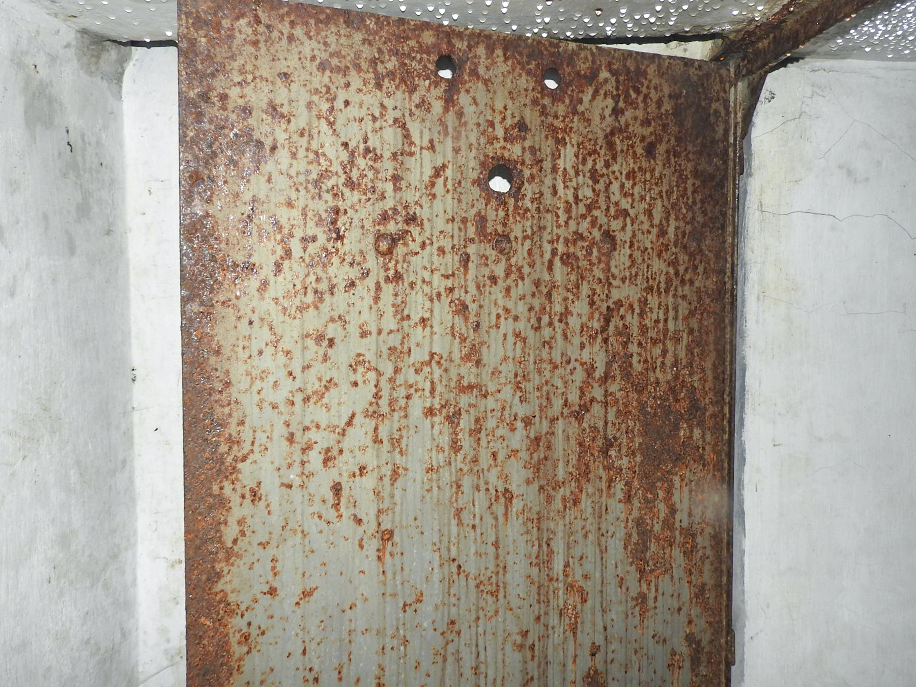 Ligne Maginot - H - (Chambre de coupure) - La porte intérieure