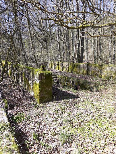 Ligne Maginot - SAINT LOUIS LES BITCHE (TêTE D'ANTENNE) - (Infrastructure ferroviaire) - Restes de la gare