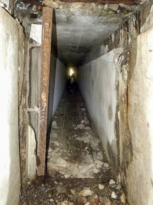 Ligne Maginot - BREITENACKER SUD - (Casemate d'infanterie - Simple) - Galerie de liaison avec la casemate nord.