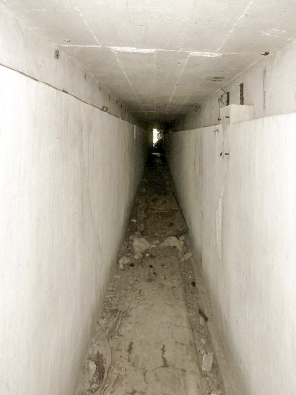 Ligne Maginot - BREITENACKER SUD - (Casemate d'infanterie - Simple) - Galerie de liaison avec la casemate nord.
