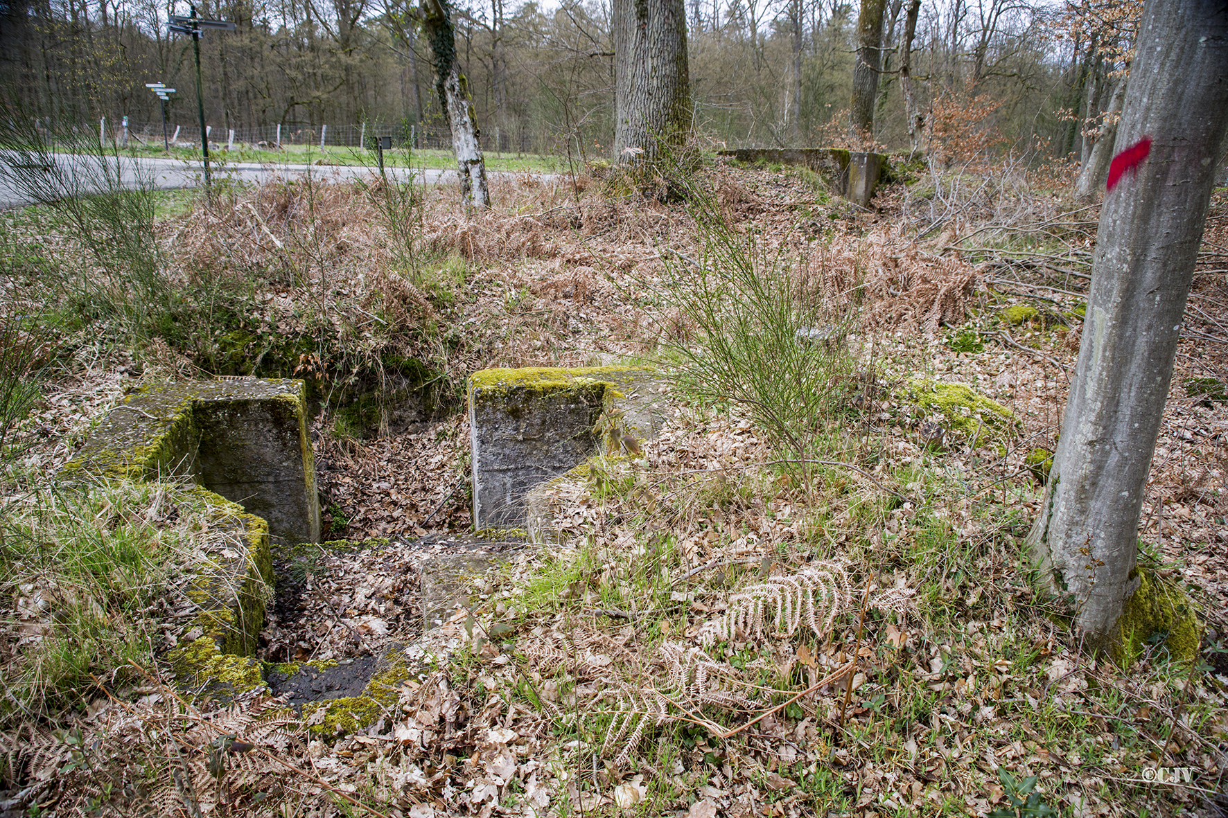 Ligne Maginot - CARREFOUR PARADE 2 - (Cuve pour arme d'infanterie) -  - Lia VERMEULEN