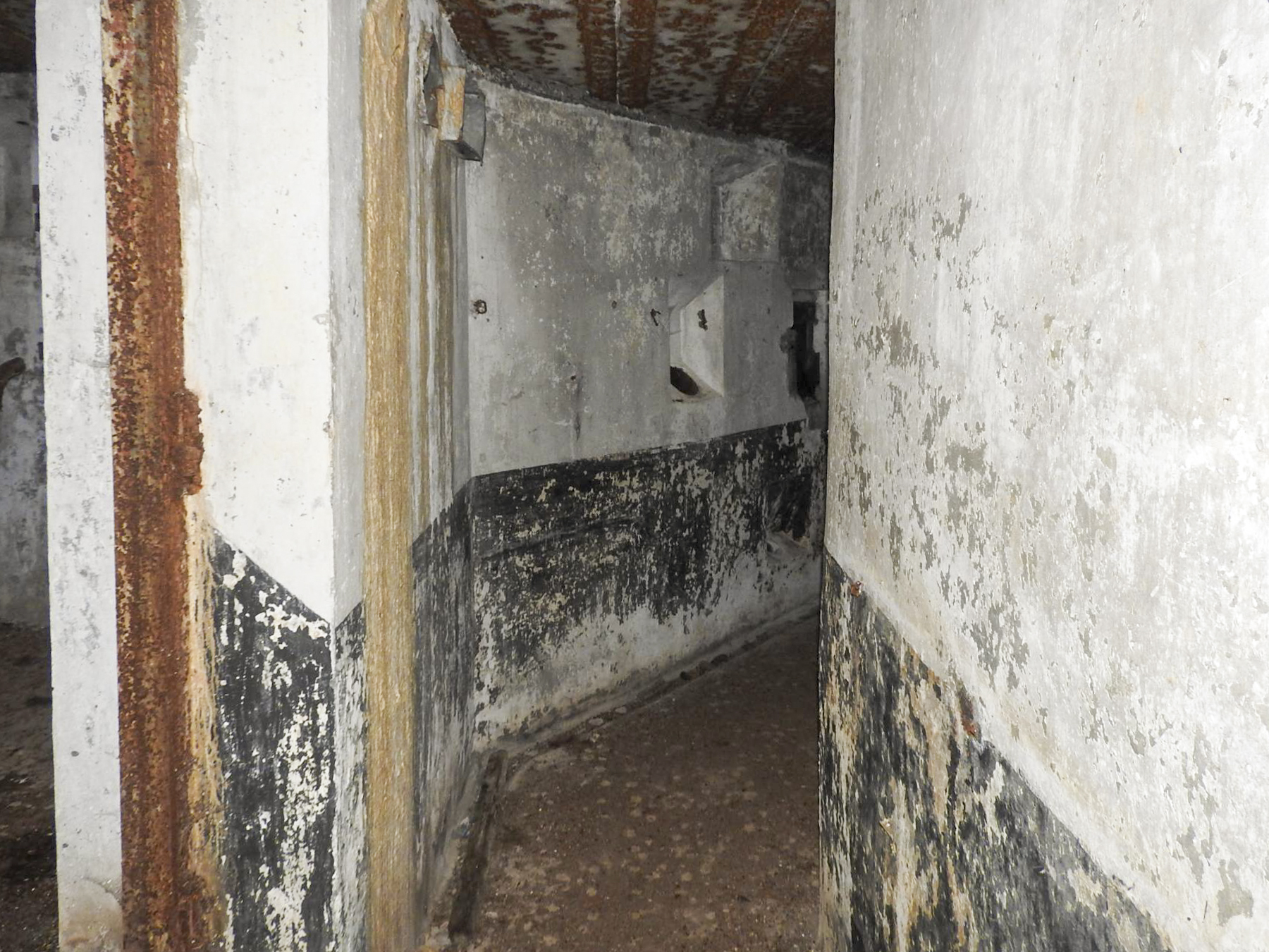 Ligne Maginot - GRAFENWEIHER NORD OUEST - (Casemate d'infanterie - double) - L'intérieur de la casemate - STENGER Mathieu