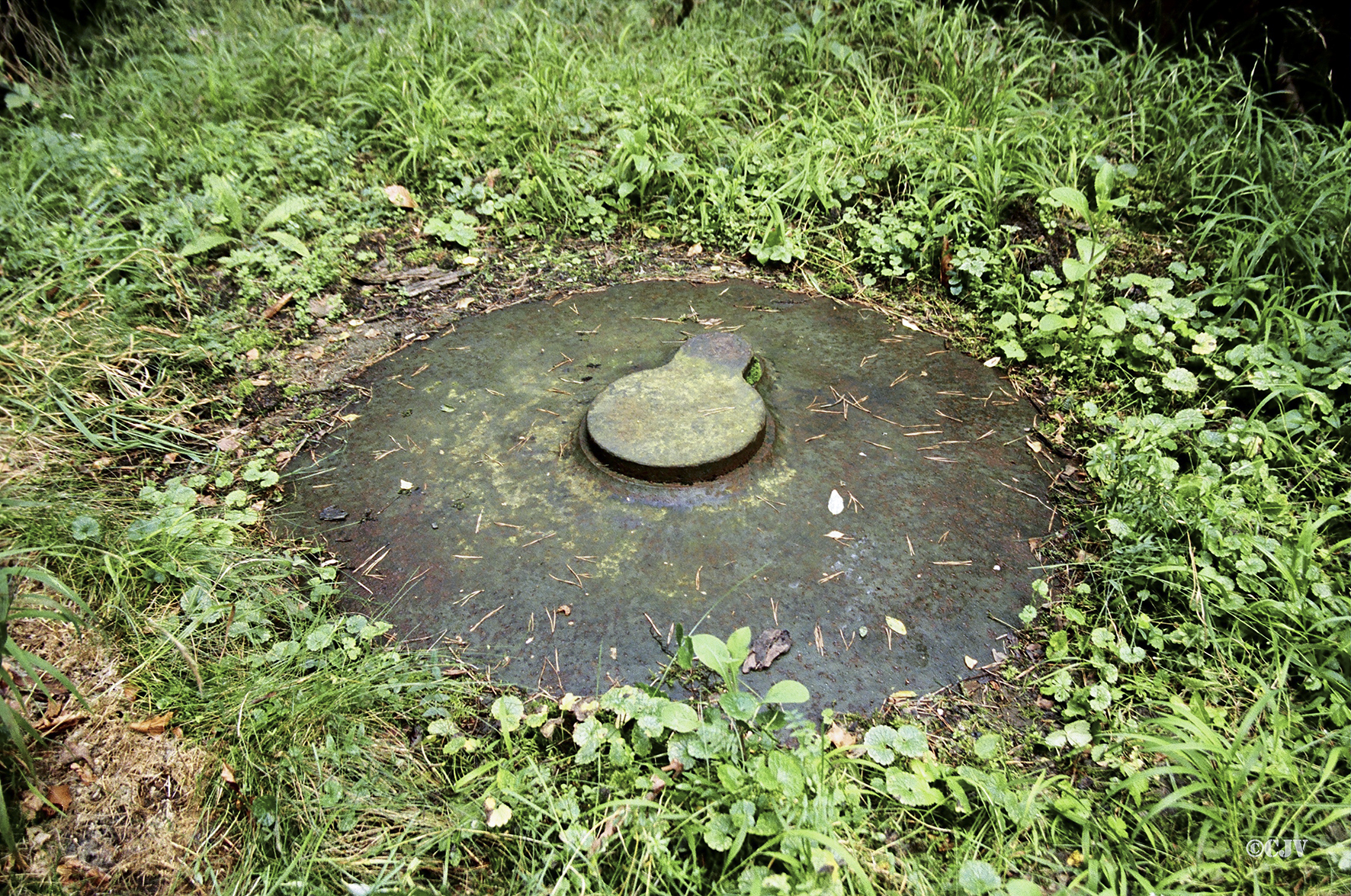 Ligne Maginot - HOCHWALD Haut Avant - Bloc 20 - O7 ( Observatoire d'artillerie ) - La cloche VP