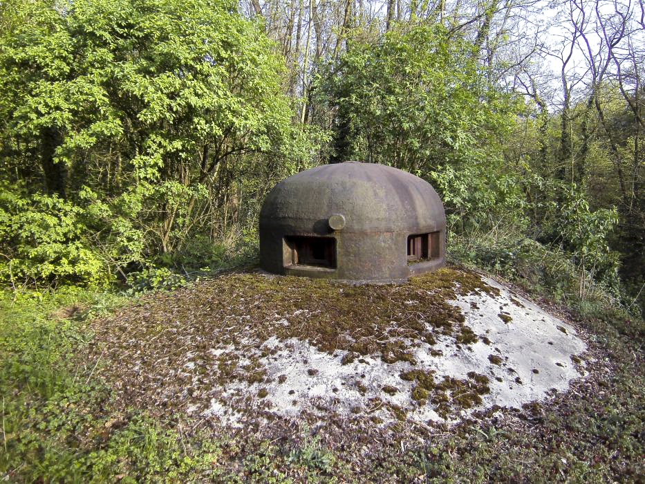 Ligne Maginot - GRASERSLOCH - (Abri) - La cloche GFM du coffre d'entrée est
