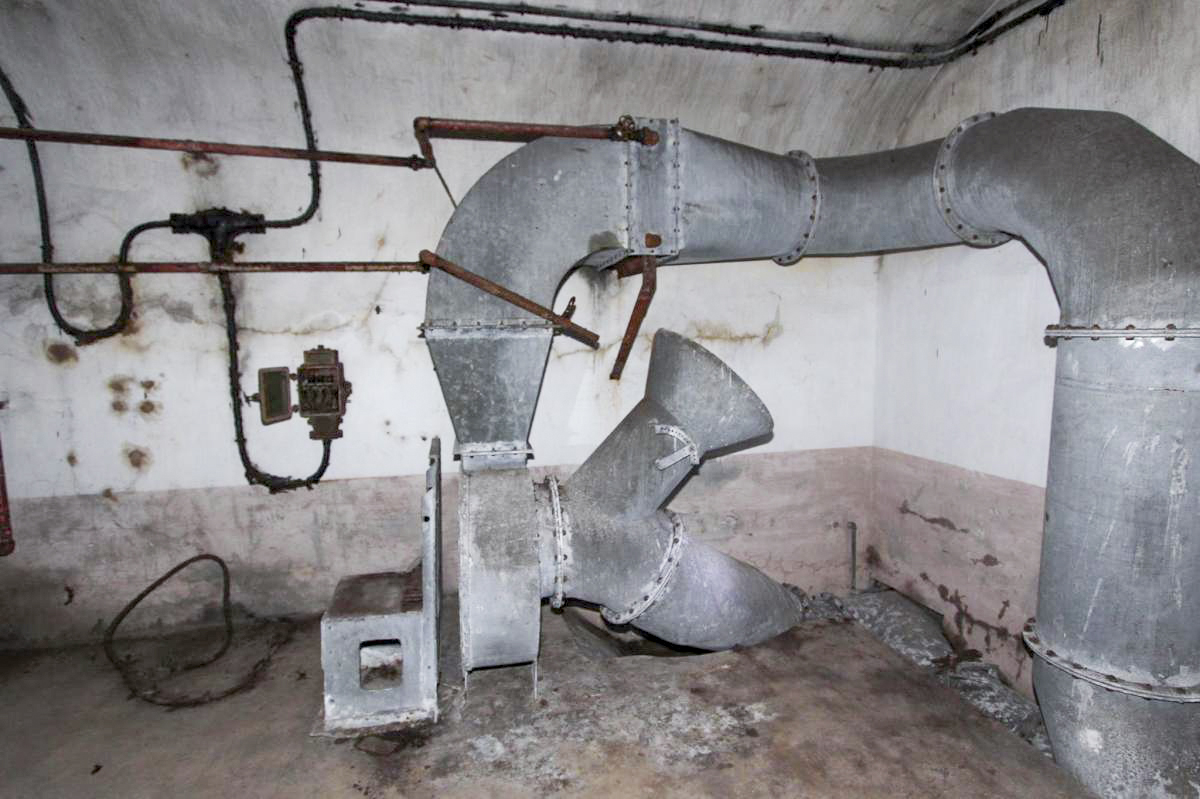 Ligne Maginot - GRASERSLOCH - (Abri) - Le système de ventilation et de filtrage de l'air