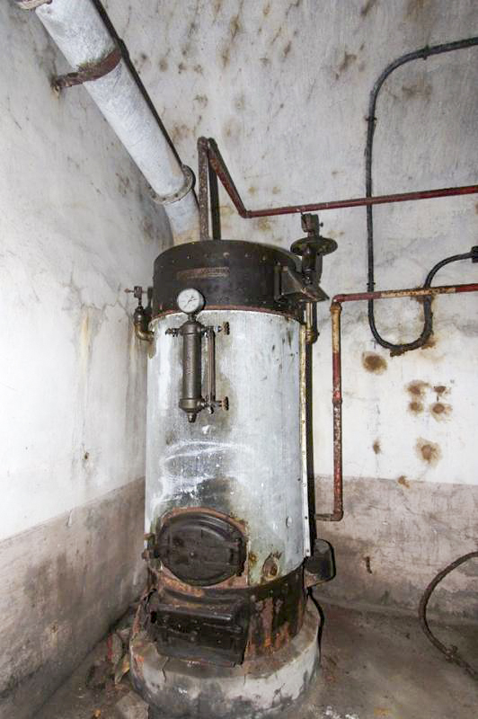 Ligne Maginot - GRASERSLOCH - (Abri) - La chaudière vapeur à charbon