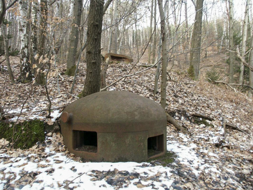 Ligne Maginot - HOCHWALD C8 ( Casemate d'infanterie ) - Les deux cloches GFM