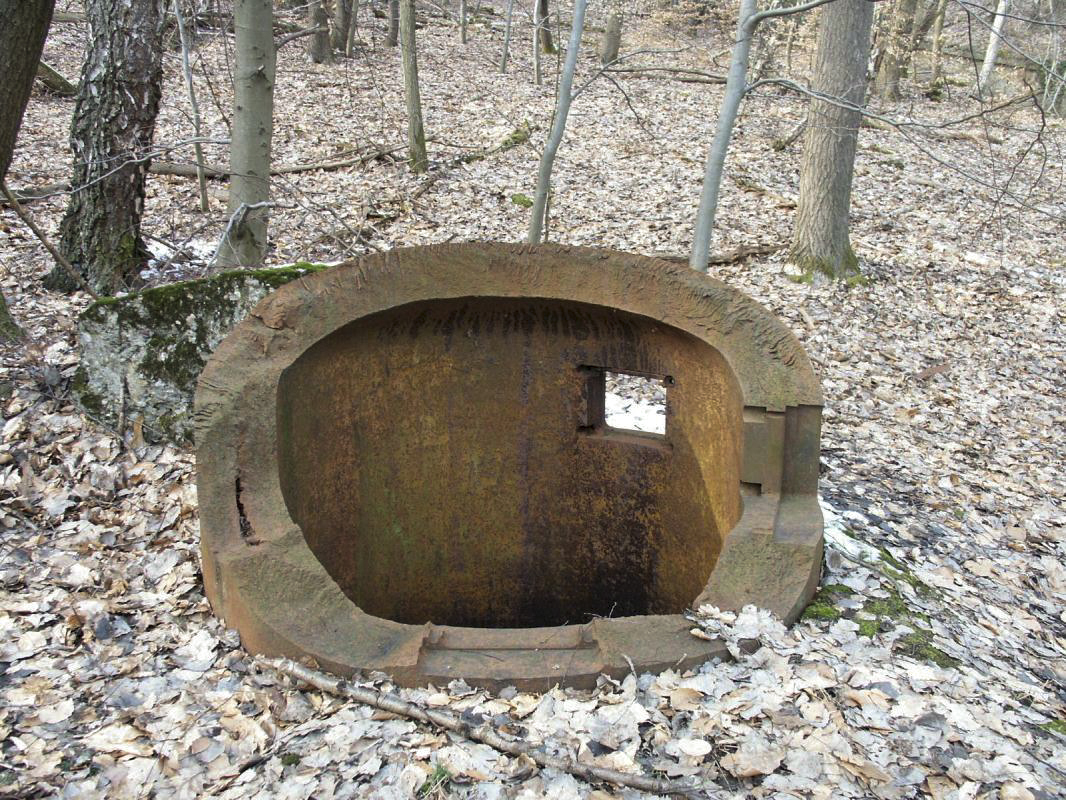 Ligne Maginot - HOCHWALD C8 ( Casemate d'infanterie ) - La deuxième  cloche GFM