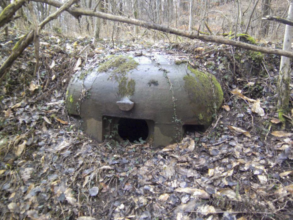 Ligne Maginot - HOCHWALD C9 ( Casemate d'infanterie ) - La cloche JM