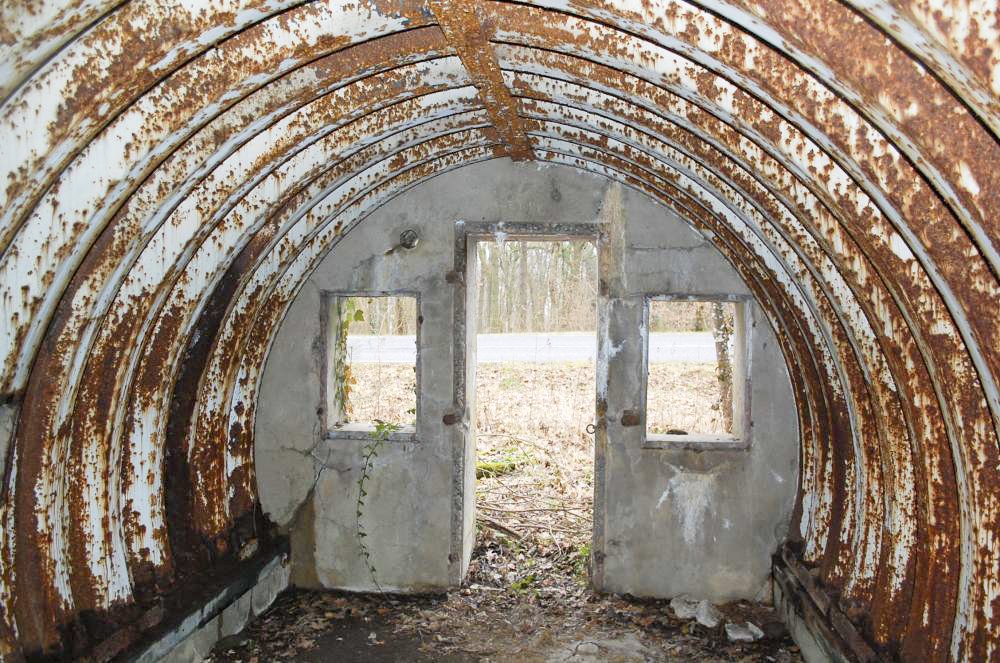Ligne Maginot - La LOUVIERE (II/149° RIF) ( PC de Quartier ) - Vue de l'intérieur...