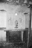 Ligne Maginot - SAINT ROCH - (Casernement) - Peintures murales au dessus de la cheminée.
