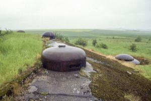 Ligne Maginot - BOIS DU FOUR - A5 - (Ouvrage d'infanterie) - Cloche VDP, 2 cloches GFM et la tourelle