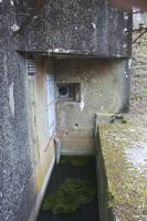 Ligne Maginot - CATTENOM - O20 - (Observatoire d'artillerie) - Fossé diamant - créneau FM de défense rapprochée