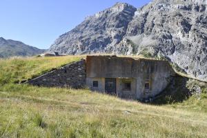 Ligne Maginot - PLATE LOMBARDE - (Ouvrage d'infanterie) - Le bloc d'entrée