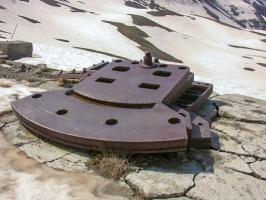 Ligne Maginot - COL DE RESTEFOND (RD) - (Ouvrage d'infanterie) - Support pour mortier de 81 mm