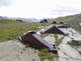 Ligne Maginot - COL DE RESTEFOND (RD) - (Ouvrage d'infanterie) - Les cuirassements