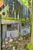 Ligne Maginot - 27/3 - FRIESENHEIM - (Casemate d'infanterie - Double) - Créneaux JM à gauche et JM + Canon à droite