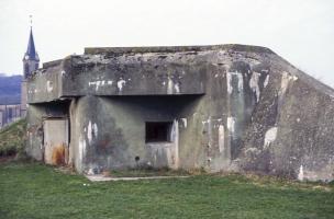 Ligne Maginot - SENTZICH - CB8 - (Blockhaus pour canon) - En 1992