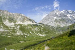 Ligne Maginot - VANOISE - (Ouvrage d'infanterie) - Vue générale de l’environnement
L'ouvrage est au milieu de la prise de vue