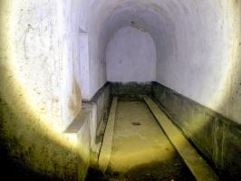 Ligne Maginot - BREHAIN OUEST (C2 DE L'OUVRAGE DE BREHAIN) - (Casemate d'infanterie - Simple) - L'embryon de galerie devant relier la casemate à l'ouvrage de Bréhain