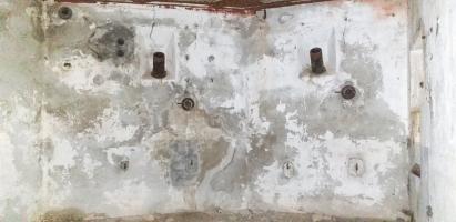 Ligne Maginot - 27BIS/3 - OBERWEIDT - (Casemate d'infanterie - double) - Chambre de tir sud-ouest
Goulottes lance grenade