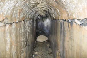 Ligne Maginot - REVETS - (Ouvrage d'infanterie) - Couloir vers bloc 1
