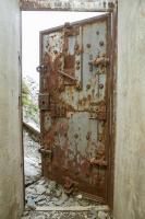 Ligne Maginot - FREJUS - (Ouvrage d'infanterie) - La porte du bloc d'entrée