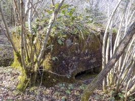 Ligne Maginot - BA106 - ROUTE DE REVIN 3. - (Blockhaus pour arme infanterie) - Face frontale droite