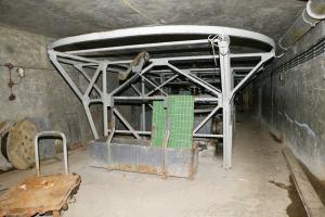 Ligne Maginot - PAS DU ROC - (Ouvrage d'artillerie) - Le mécanisme du téléphérique