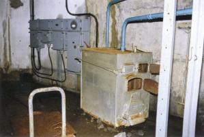 Ligne Maginot - PAS DU ROC - (Ouvrage d'artillerie) - La chaudière à charbon
Installée dans l'entrée  de l'ouvrage