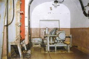 Ligne Maginot - PAS DU ROC - (Ouvrage d'artillerie) - Le mécanisme du plan incliné
