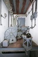 Ligne Maginot - PAS DU ROC - (Ouvrage d'artillerie) - Bloc 4
La machinerie du monte-charge