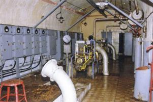 Ligne Maginot - PAS DU ROC - (Ouvrage d'artillerie) - L'usine électrique