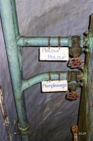 Ligne Maginot - PAS DU ROC - (Ouvrage d'artillerie) - Usine
Réseau d'eau de refroidissement.